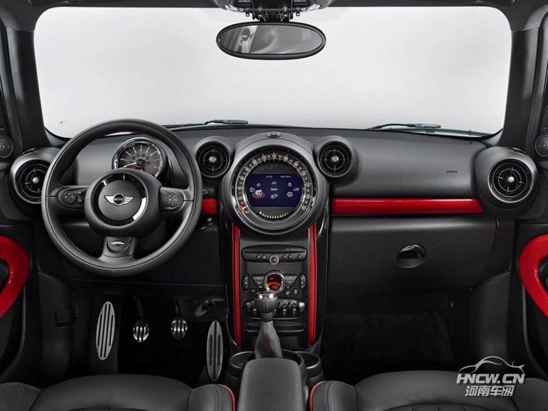 2013款Mini Paceman 中控台