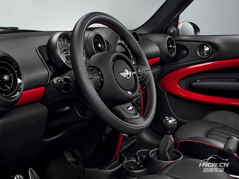 2013款Mini Paceman 中控台