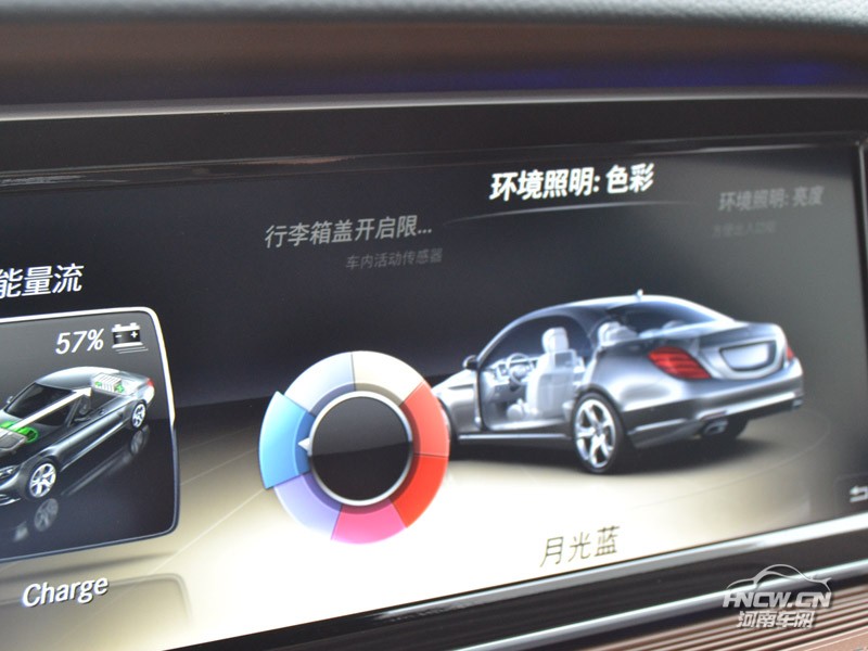 2014款 奔驰S400L 中控