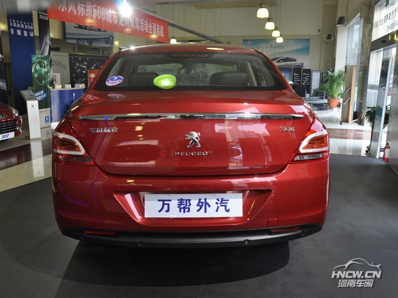 2012款标致308 外观