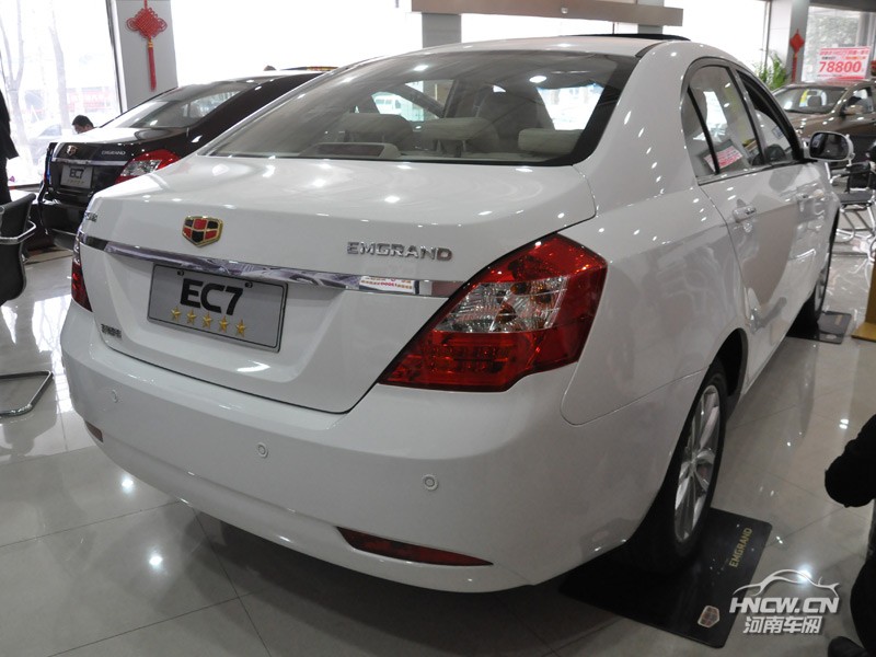 2013款帝豪EC7 外观