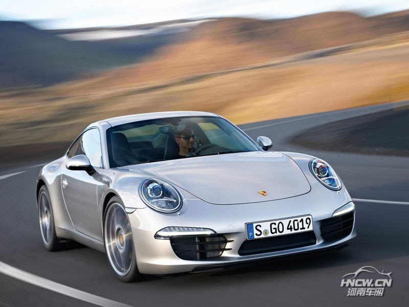 2013款保时捷911 外观
