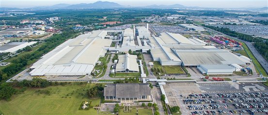 泰国罗勇府工厂俯瞰图
