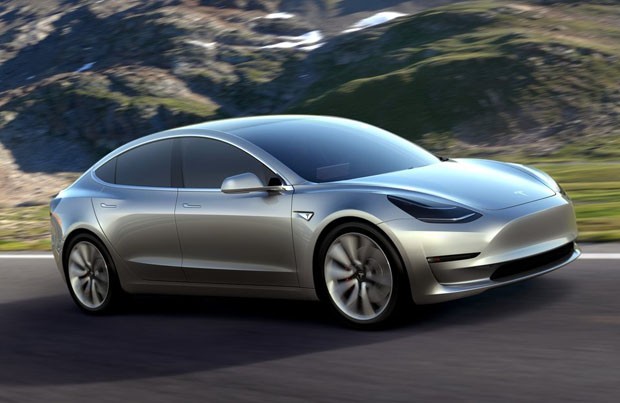 特斯拉MODEL 3全球首发 售价约人民币22.6万元1