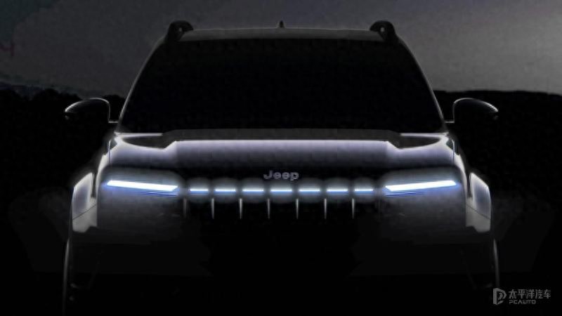 新款Jeep Avenger预告图 定位小型纯电SUV