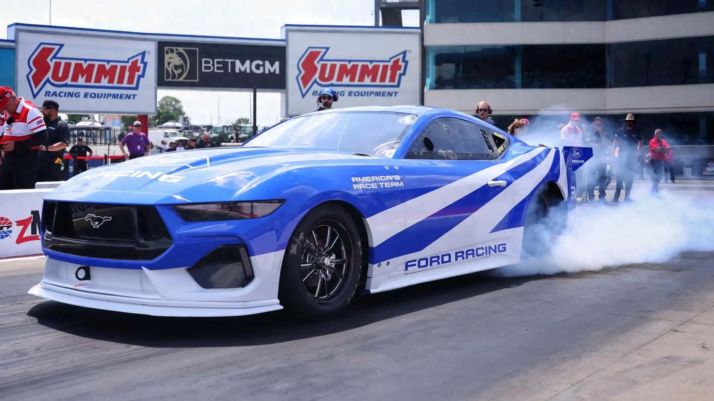 6.76秒，福特改装版Mustang Cobra Jet成为全美400米加速最快电车