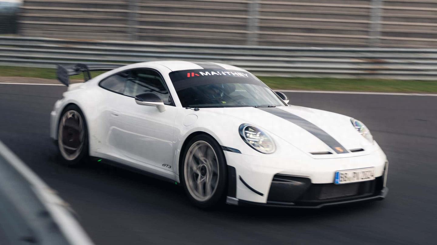 6:50.863，保时捷911 GT3 Manthey刷新自身纽北赛道纪录