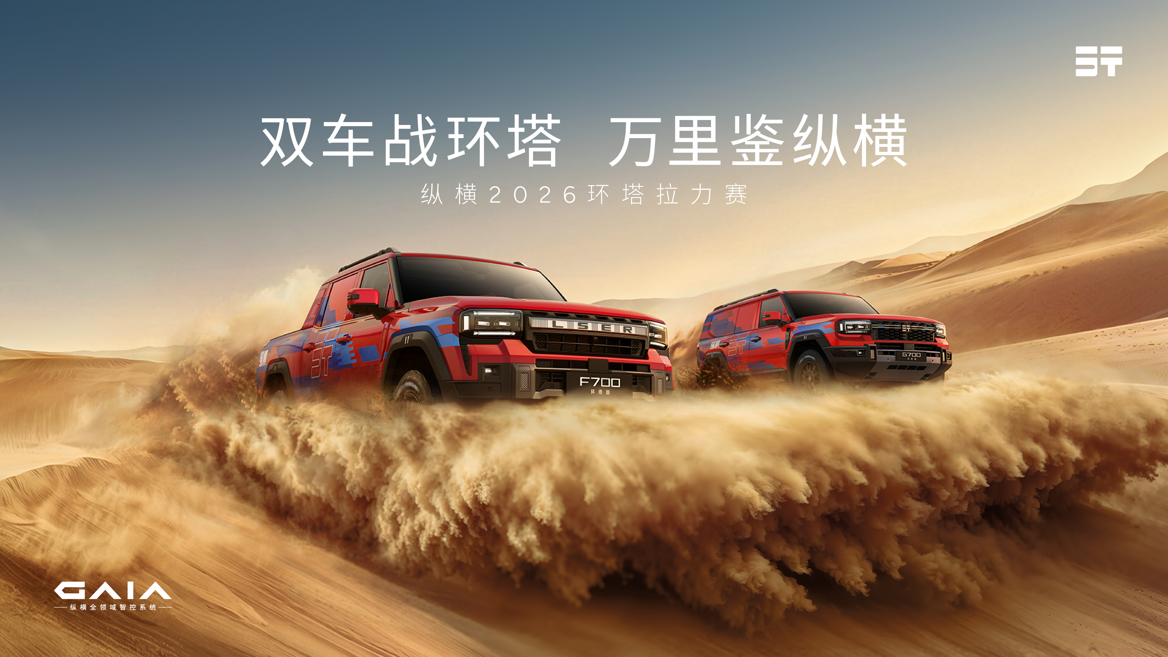 至极限见纵横，纵横G700、F700双车出征史上最长环塔拉力赛